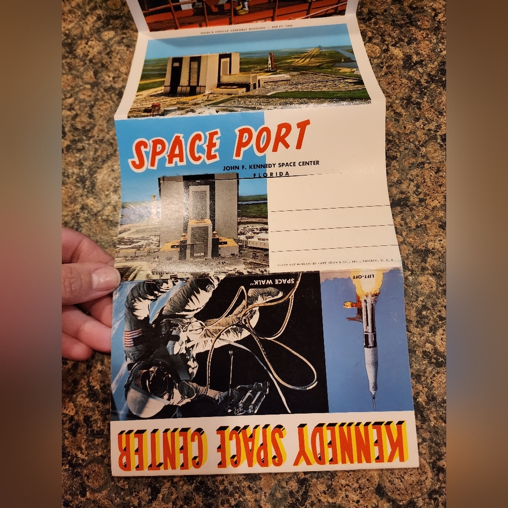 John F. Kennedy Space Center Vintage Postcard Set